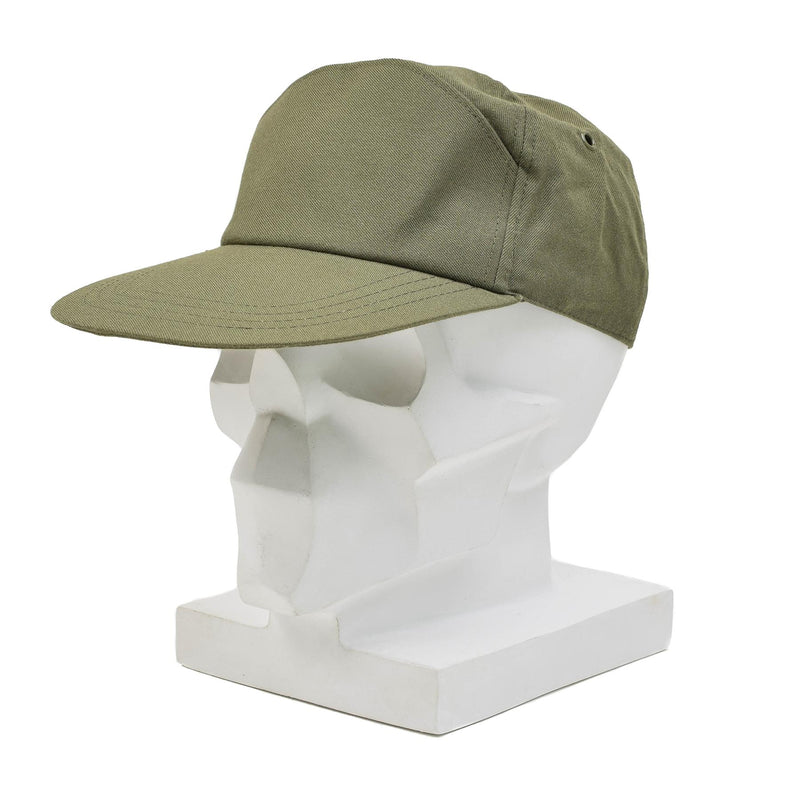 Casquette de pilote militaire italienne originale, design classique, utilisation tactique, olive durable