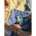 Opinel Picnic+ N°08 Cutlery Set Folding Knife Spoon Fork Camping Beech