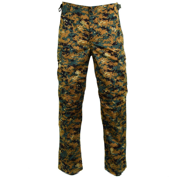 Véritable pantalon militaire de l'armée de Guinée-Bissau RipStop Digital Savana Camo NEUF