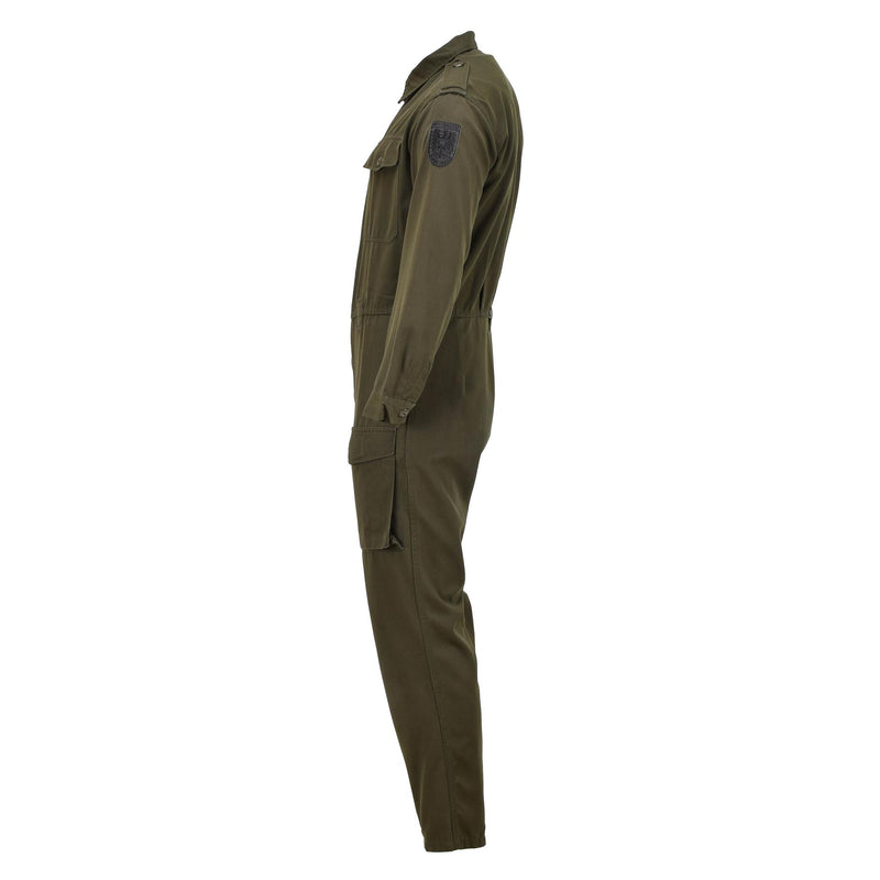 Combinaison de travail militaire autrichienne originale BH pour homme, combinaison de mécanicien en polycoton, olive