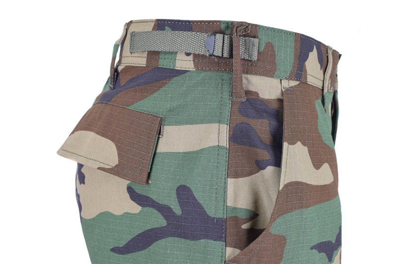 Mil-Tec Brand U.S Army Style ripstop BDU pants multicolor cargo trousers