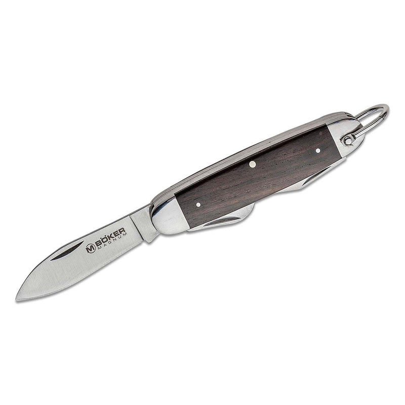 Couteau de poche multi-outil BOKER Classic Pocket Steel manche en bois de rose acier 440A