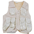 Original Turkish Military Tactical Vest Multi Pouch Field Utility White