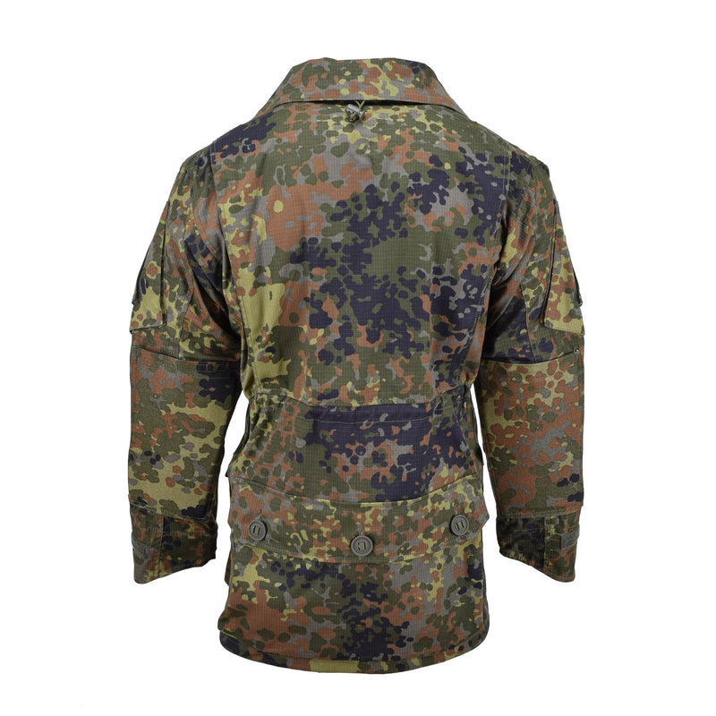 Veste de style militaire allemand de marque TACGEAR, veste commando flecktran avec fermeture éclair YKK