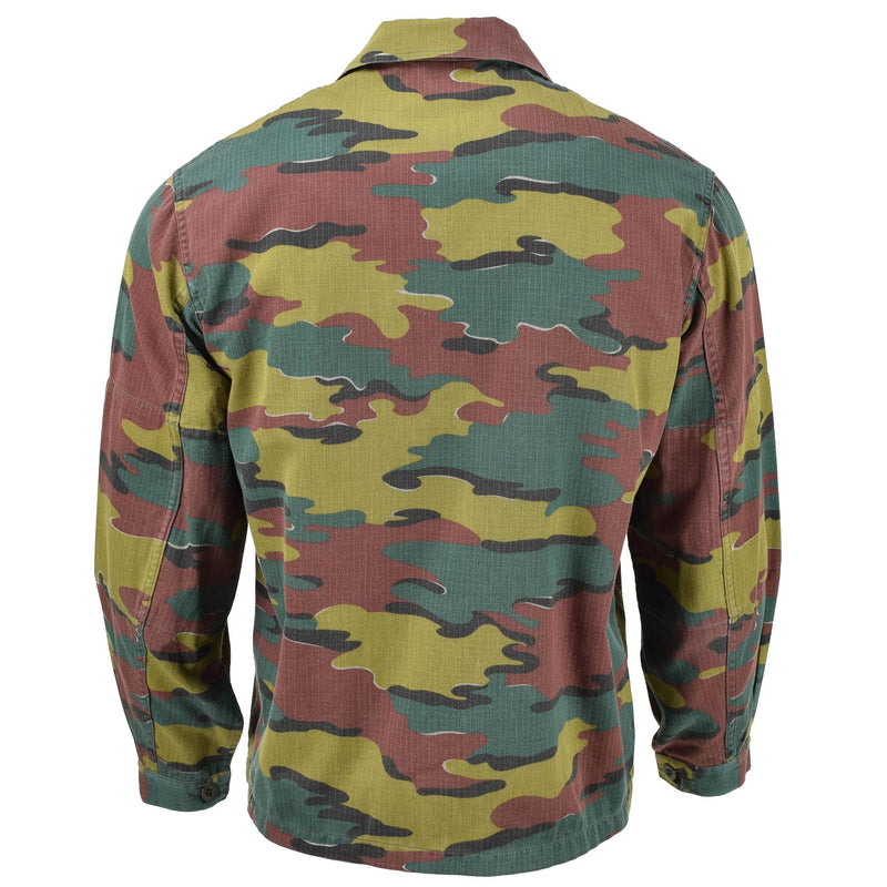 Chemise de combat authentique de l'armée belge Rip Stop Surplus militaire