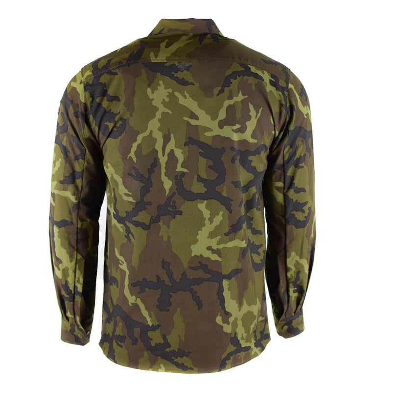 Genuine Czech army shirt Woodland camo vz 95 field uniform military surplus NEW