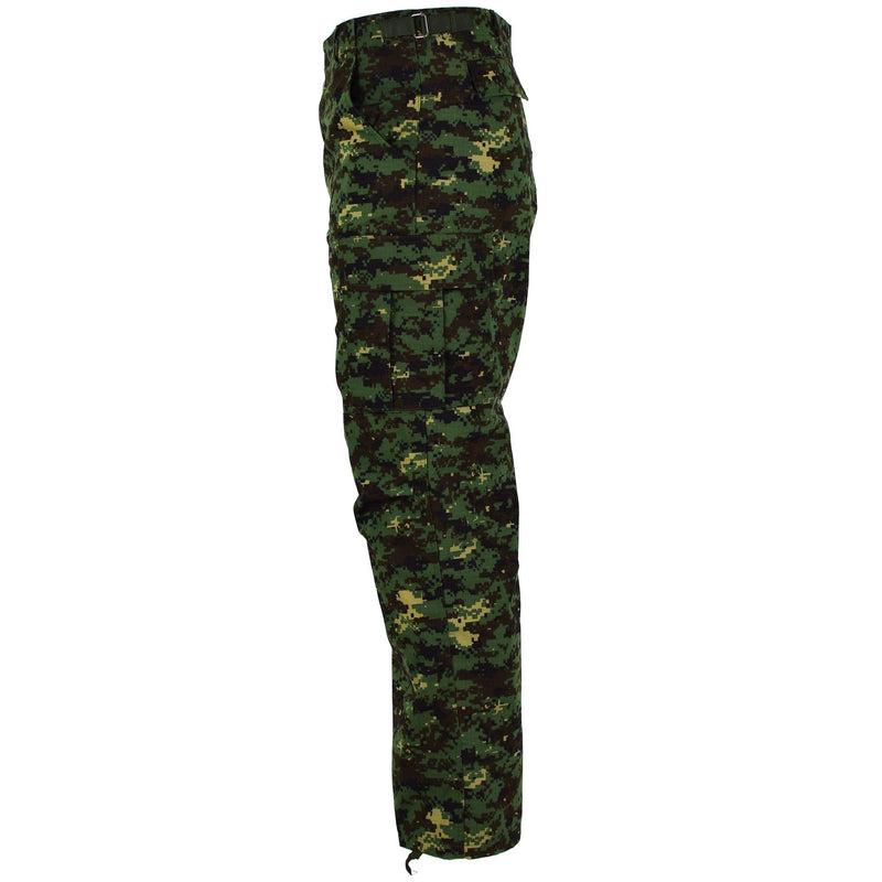 Genuine Guinea Bissau army pants ripstop jungle camouflage military issue new