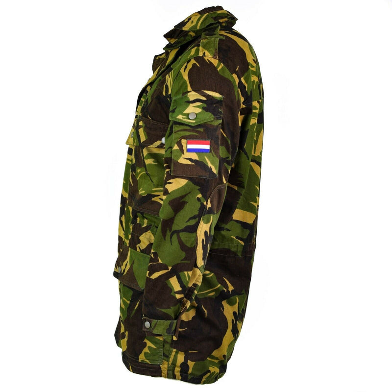 Veste militaire originale de l'armée néerlandaise M65 parka militaire sans doublure Holland Military