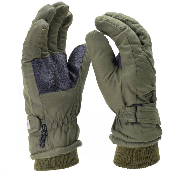 Gants Mil-Tec pour hommes, doublure chaude THINSULATE™, vert olive, équipement tactique d'hiver pour hommes