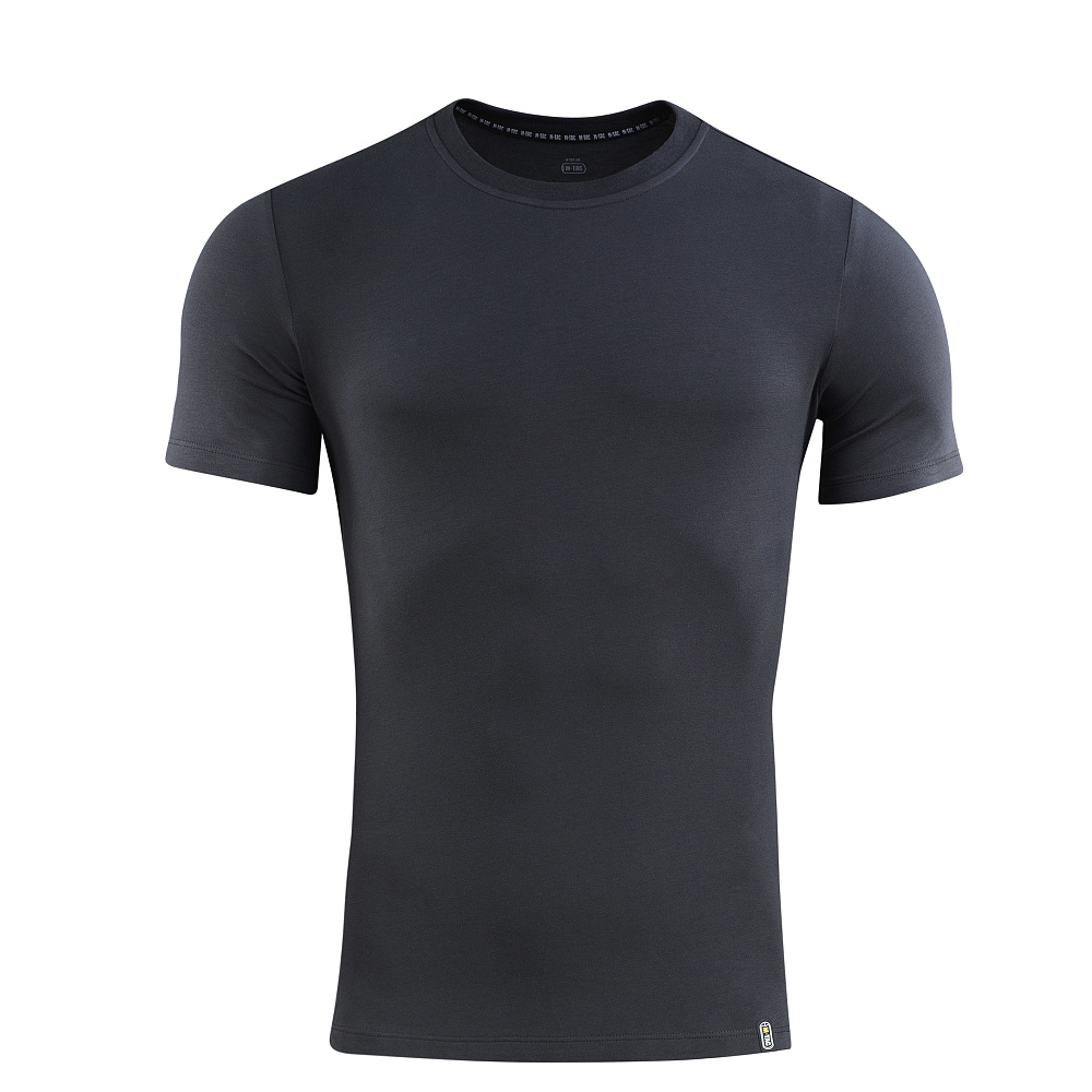 M-TAC 93/7 T-shirt d'été en coton stretch léger à manches courtes gris foncé