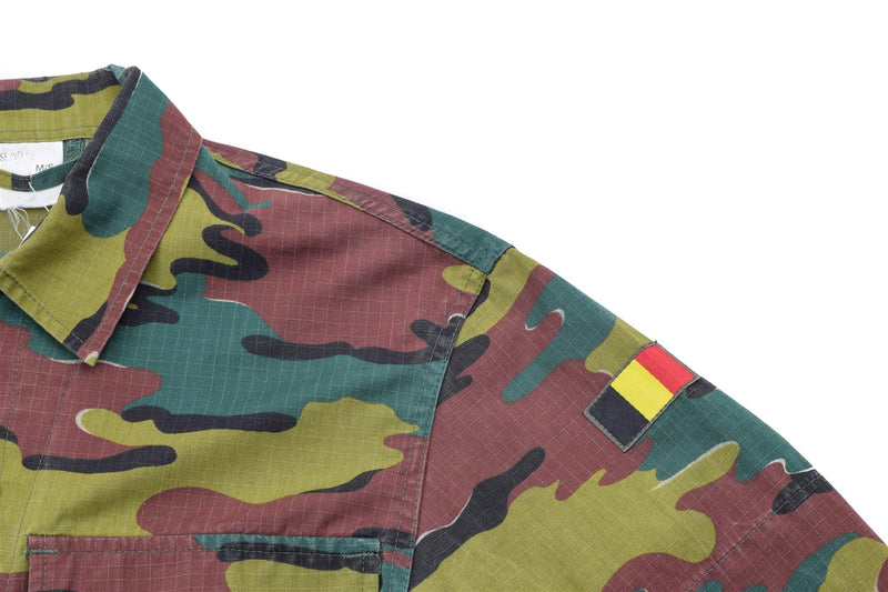 Chemise de combat authentique de l'armée belge Rip Stop Surplus militaire