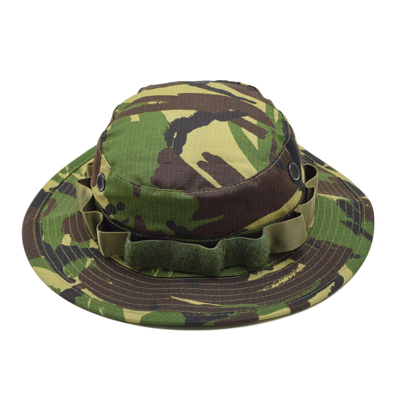 Chapeau Boonie de marque TACGEAR style armée britannique DPM ripstop BDU à large bord avec trous d'aération