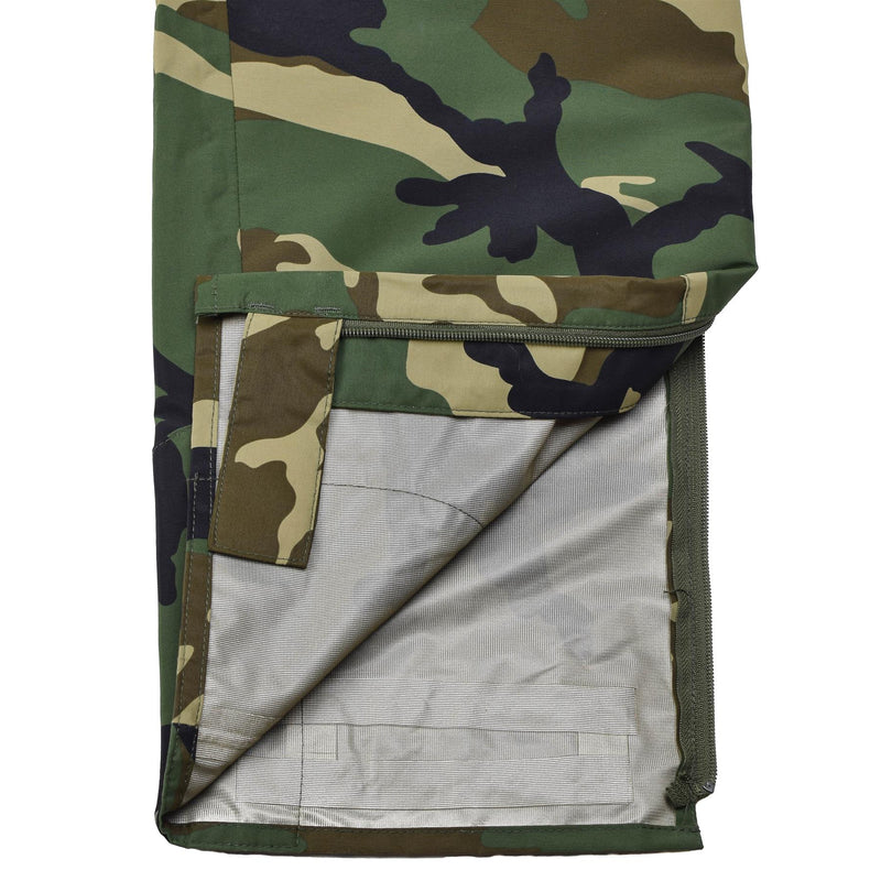 MIL-TEC Military style cold weather pants waterproof windproof detachable braces