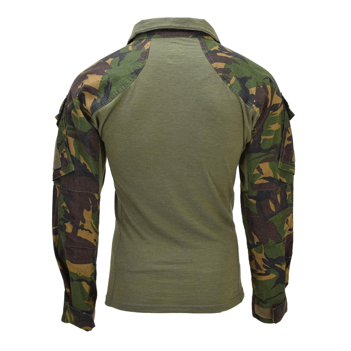 Original Dutch Military Combat Shirt Field Top Quarter Zip DPM Camouflage
