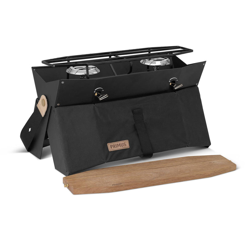 Primus Onja Stove DUO Réchaud de camping compact à double brûleur pour cuisine d'extérieur