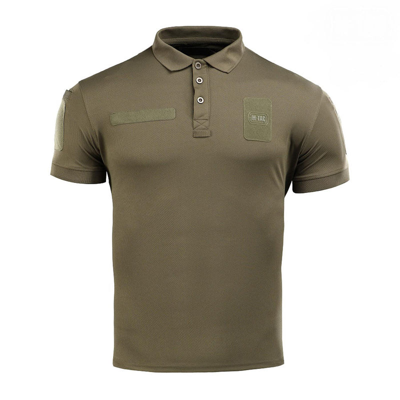 Polo de style militaire M-TAC, sous-vêtements tactiques légers et respirants, olive