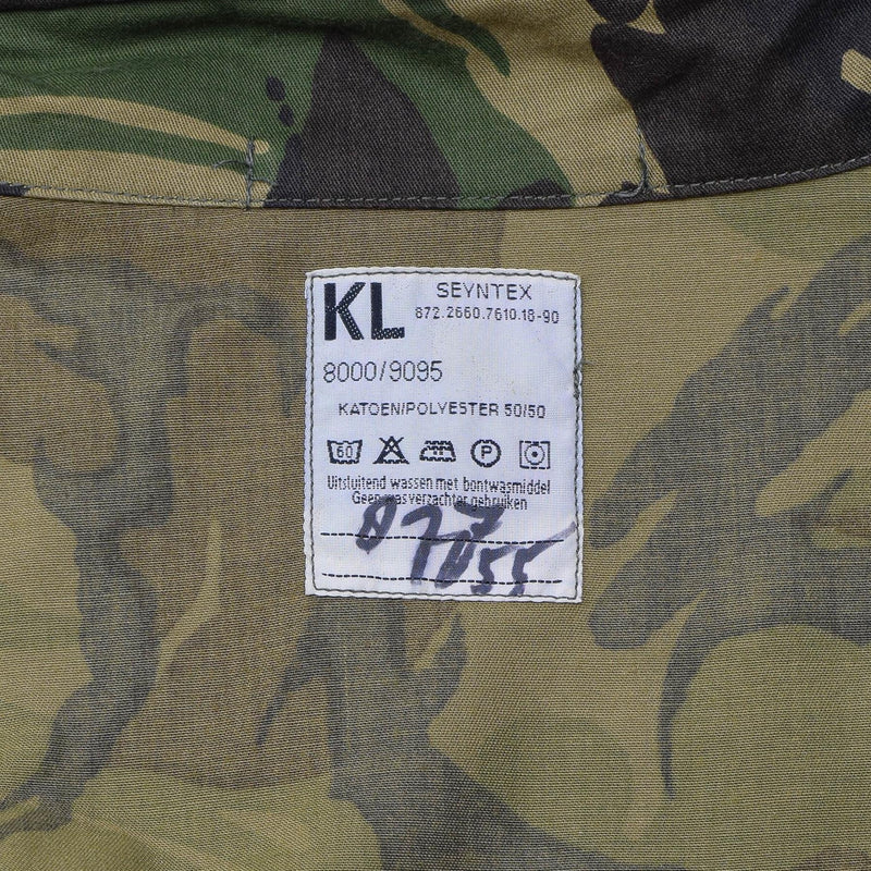 Veste militaire originale de l'armée néerlandaise M65, parka militaire imperméable avec doublure trilaminée