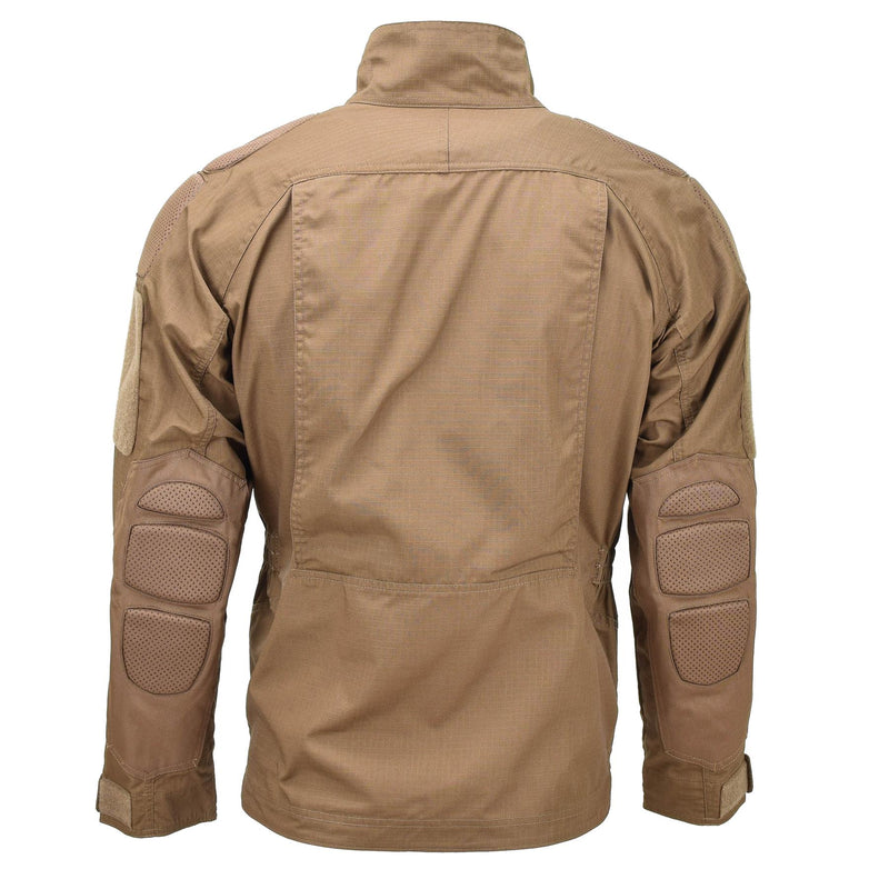 Veste de combat de style militaire en ripstop coyote foncé de marque Mil-Tec Chimera