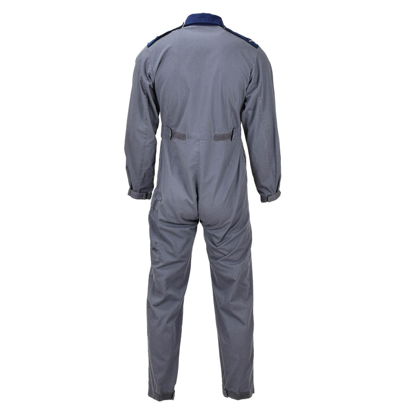 Véritable uniforme de la Royal Air Force britannique pour homme, combinaison bleue