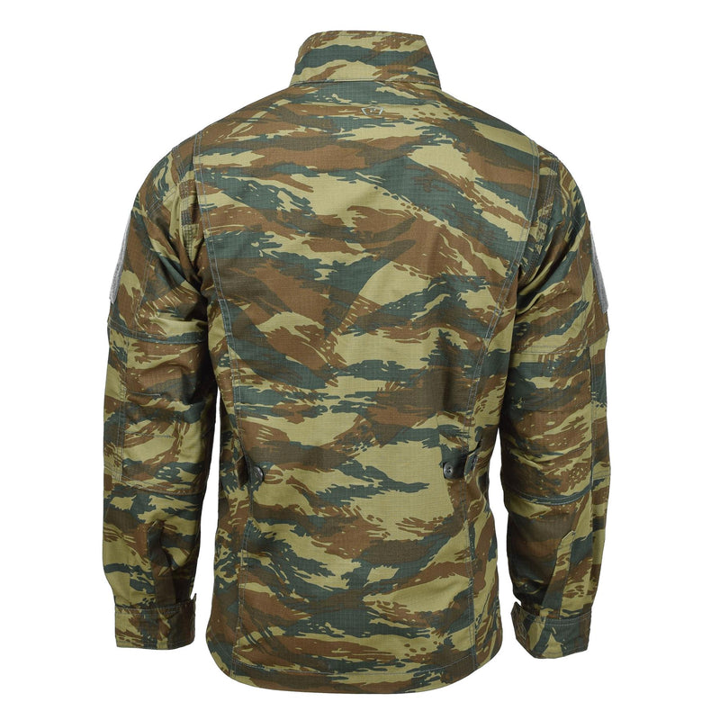 Veste PENTAGON Lycos camouflage lézard de l'armée grecque, déperlante, ripstop durable