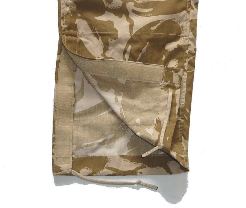 Véritable pantalon de combat de l'armée britannique Pantalon militaire du désert coupe-vent NEUF