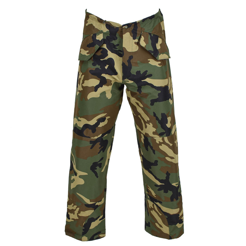 MIL-TEC Military style cold weather pants waterproof windproof detachable braces