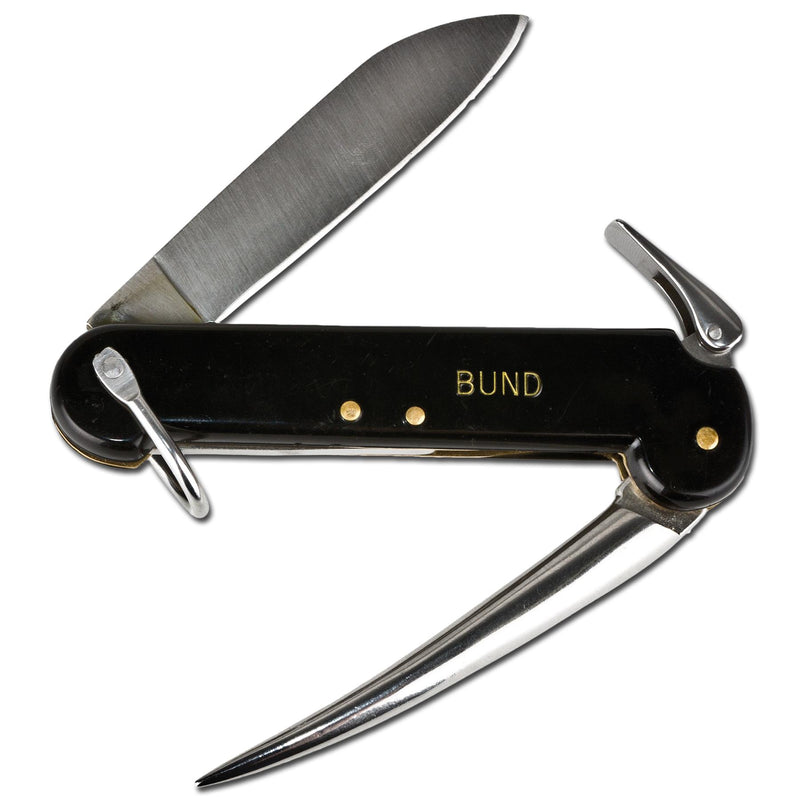 BW German army mariner knife. German bordmesser sailor navy knife marlinspike