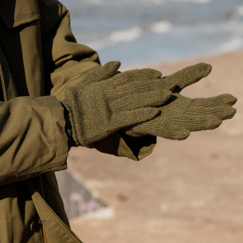 Véritables doublures de gants militaires de l'armée américaine, chauffe-gants en laine, surplus militaire, NEUF