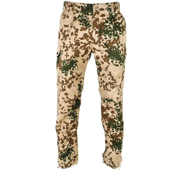 Genuine German army desert tropical camouflage pants military issue trousers