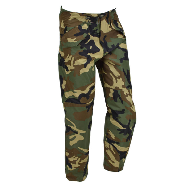 Pantalon de style militaire pour temps froid MIL-TEC, imperméable, coupe-vent, bretelles amovibles