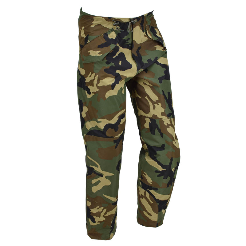MIL-TEC Military style cold weather pants waterproof windproof detachable braces