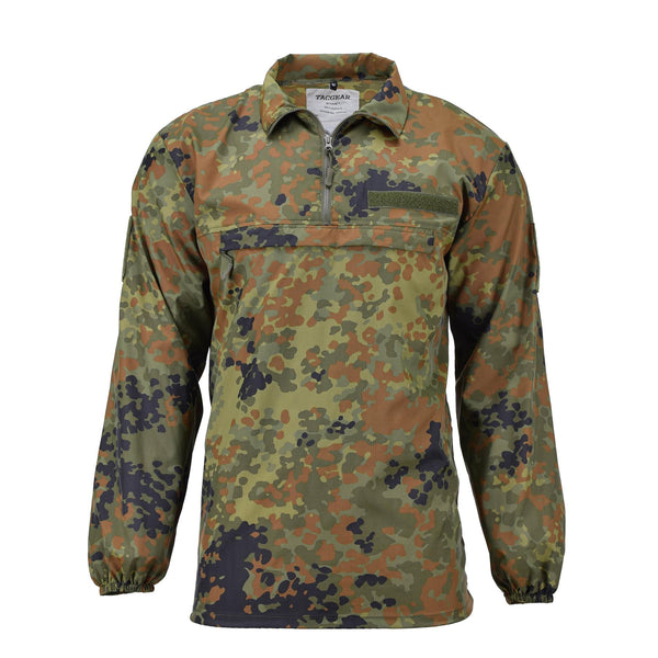 Chemise coupe-vent de marque TACGEAR légère flecktran camouflage ripstop smock camping randonnée