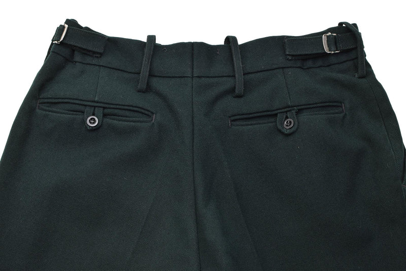 Pantalon de costume en laine verte des Rangers royaux militaires irlandais d'origine