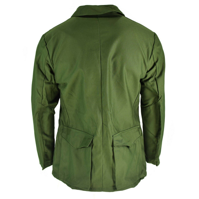 Veste originale de l'armée suédoise M59, uniforme de combat militaire vert