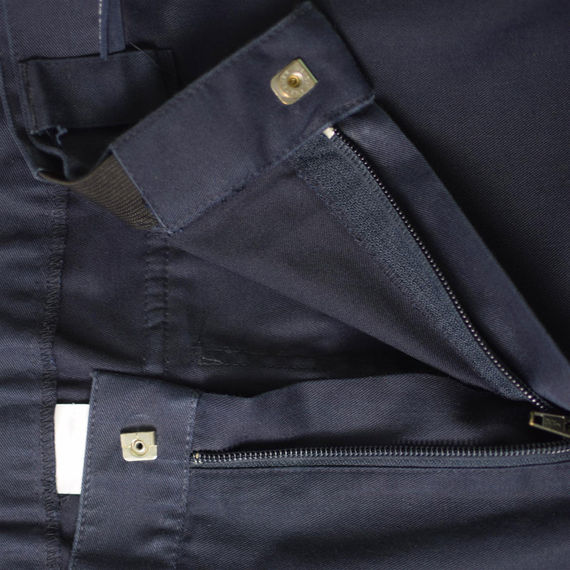 Pantalon de police britannique authentique, pantalon d'uniforme bleu léger, surplus militaire
