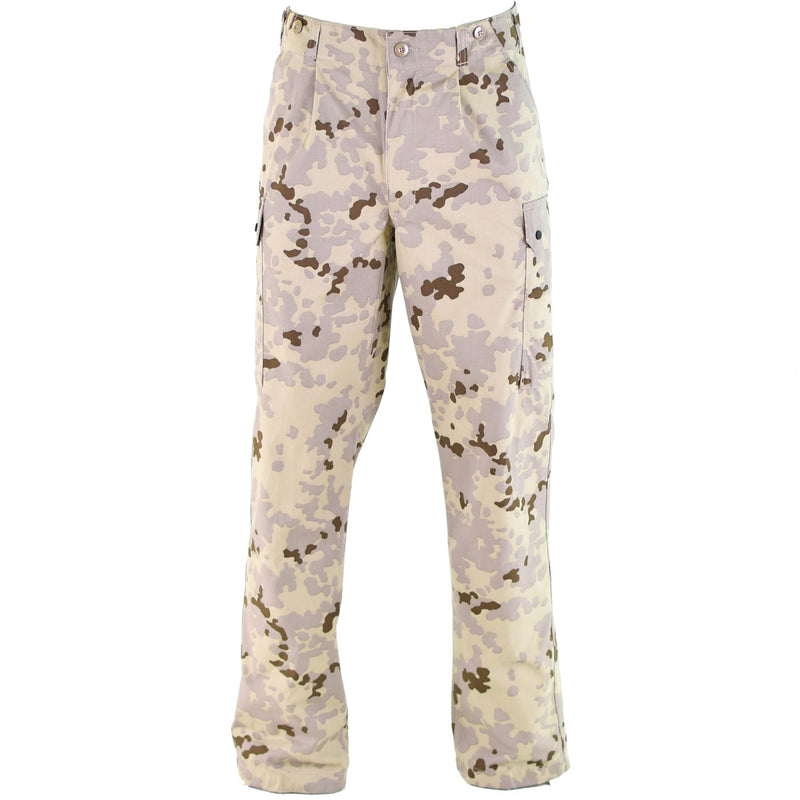 Genuine German army issue Desert camo pants field combat trousers tropical NEW