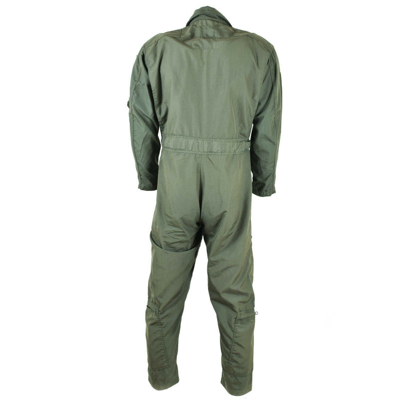 Genuine U.S. Military USAF CWU-27/P Flight Suit Coveralls Fire Resistant Green