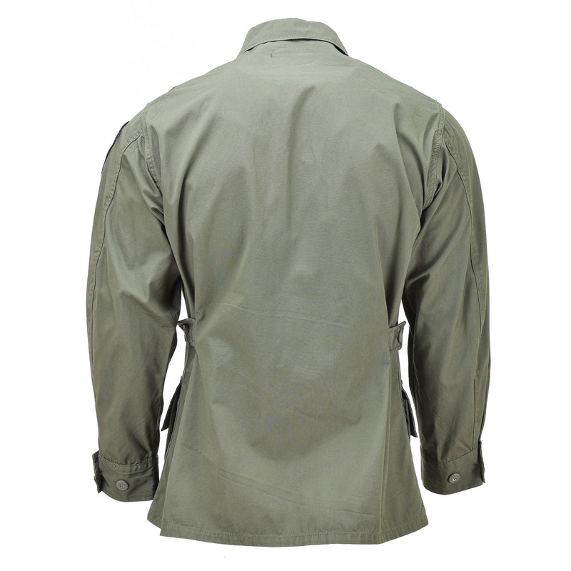 Veste de jungle légère BDU de style militaire américain OD M64 Vietnam de marque Mil-Tec