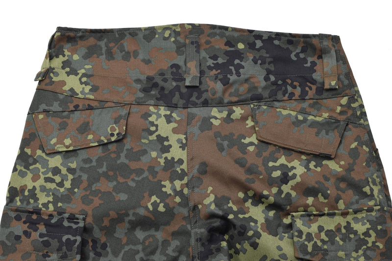 Pantalon tactique militaire Leo Kohler Explorez le pantalon taille haute camouflage flecktarn