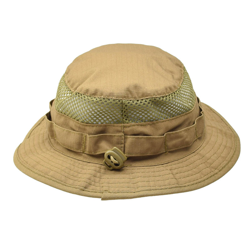 Chapeau de brousse tactique militaire MFH Mesh été champ molle-loops camouflage