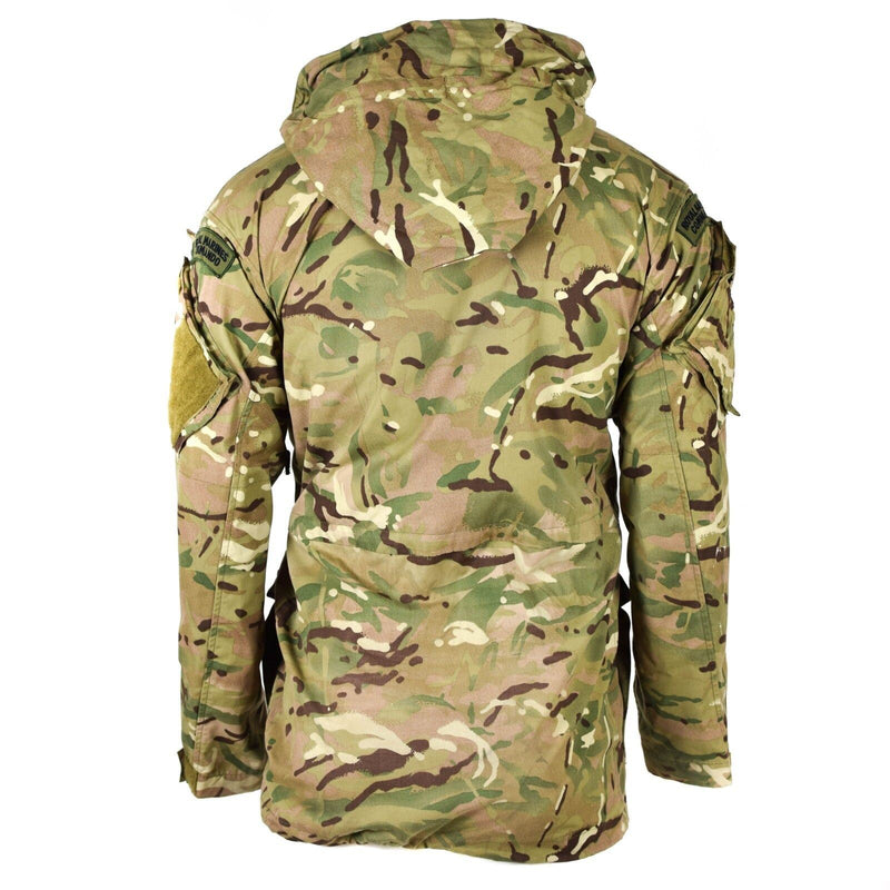 Véritable veste de combat militaire MTP de l'armée britannique parka coupe-vent NEUF