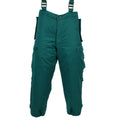 Pantalon à bretelles thermique militaire autrichien d'origine, isolé par temps froid, vert