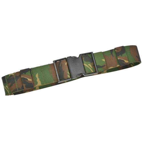 Ceinture tactique originale des troupes de campagne de l'armée néerlandaise en sangle militaire Woodland NEUF