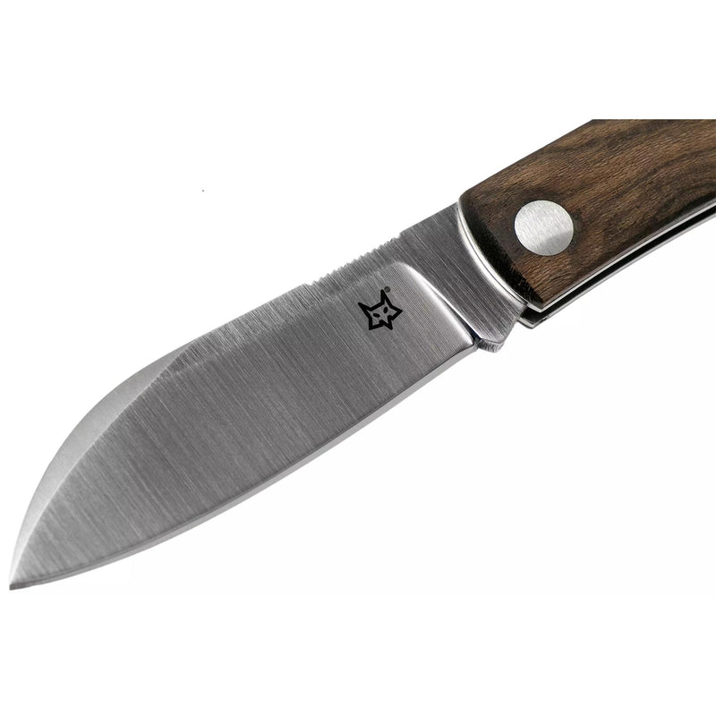 Fox Knives LIVRI pocket knife sheepsfoot M390 steel wood handle slip joint lock