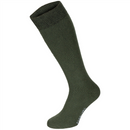 Original italien militaire Esercito hiver chaussettes longues haute chaude élastique olive