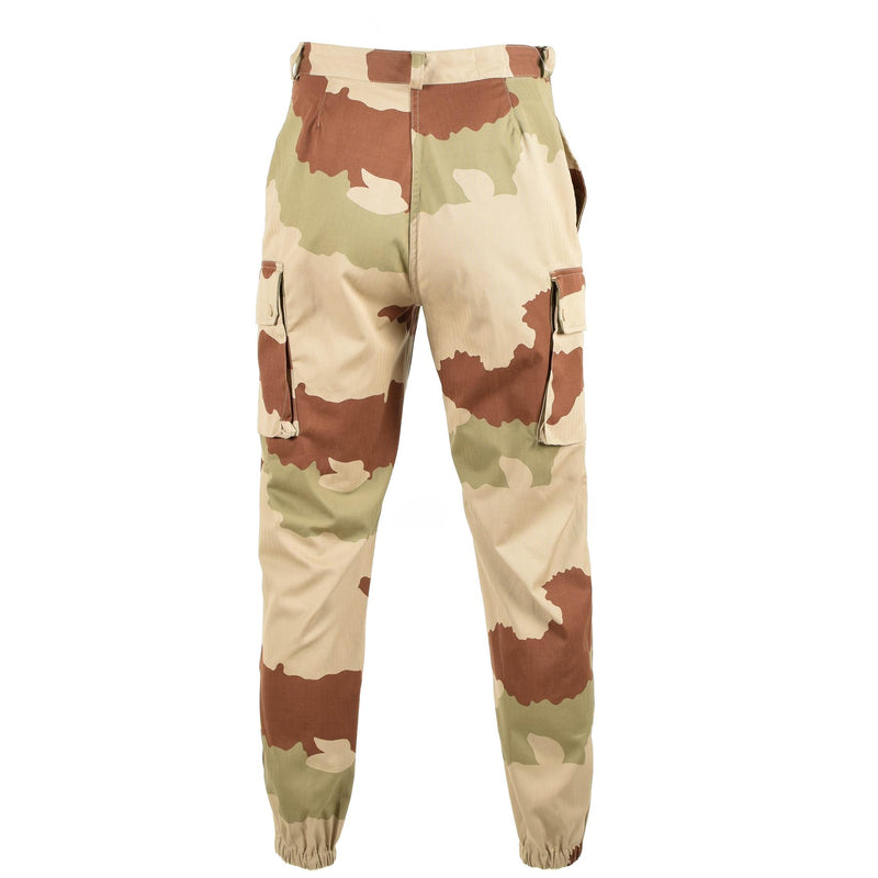 Genuine French army pants F2 combat Desert camo France military trousers NEW