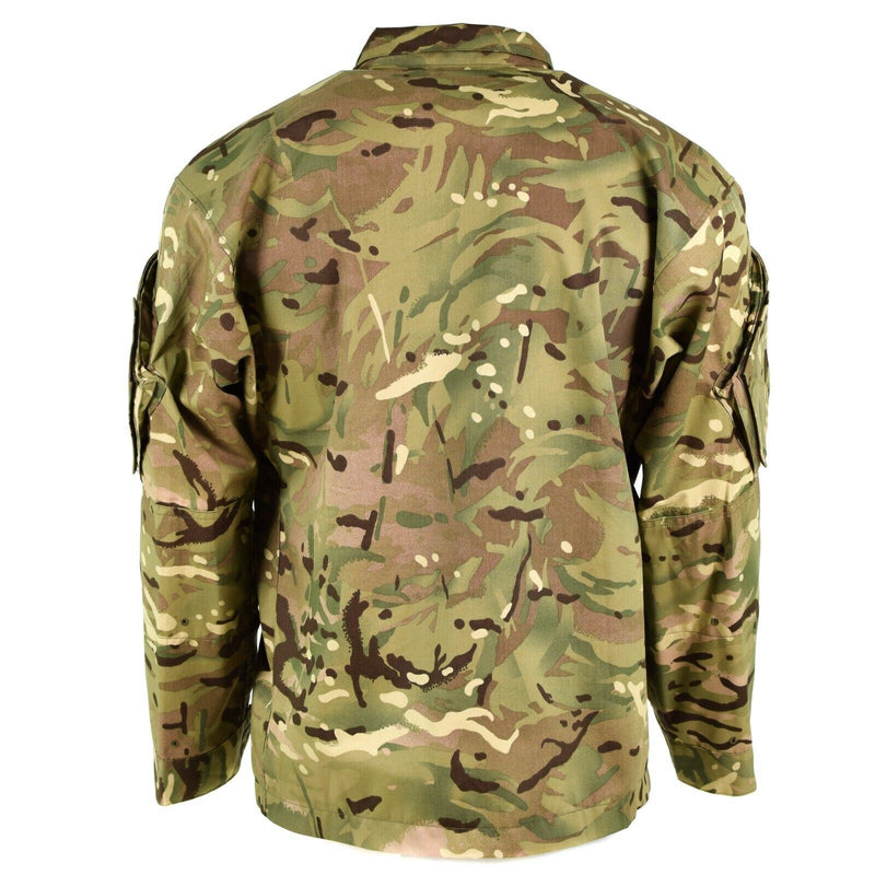 Véritable veste de combat de l'armée britannique MTP camouflage chemise de terrain militaire légère NEUF