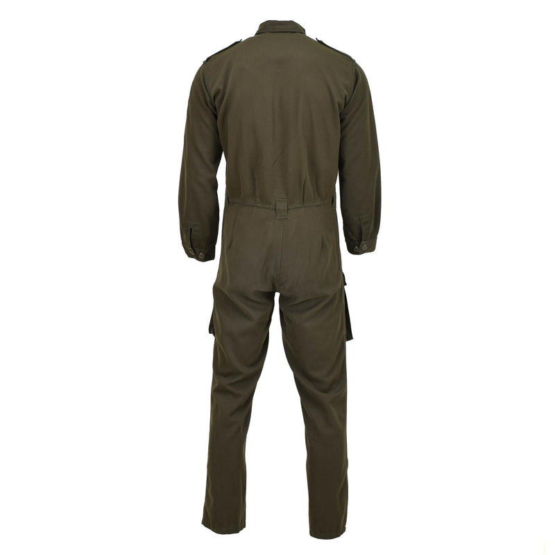 Combinaison de travail militaire autrichienne originale BH pour homme, combinaison de mécanicien en polycoton, olive