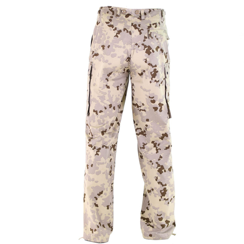 Genuine German army issue Desert camo pants field combat trousers tropical NEW