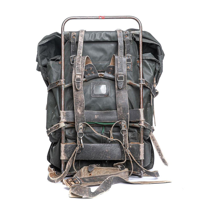 Sac à dos militaire finlandais original, grand sac à dos étanche, 100 L, vintage
